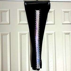 Pink Victoria’s Secret Y2K/Mermaid/Sequined Leggings